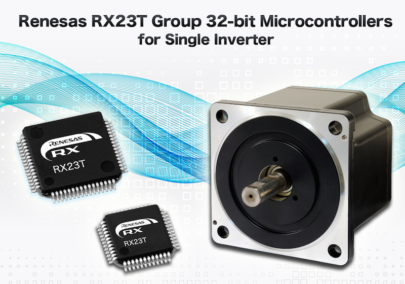 Renesas' latest MCUs improve efficiency with precision control